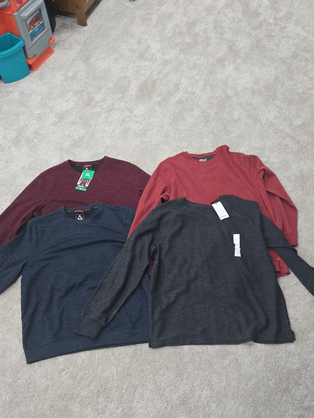 Mens Longsleeve 4 Pack